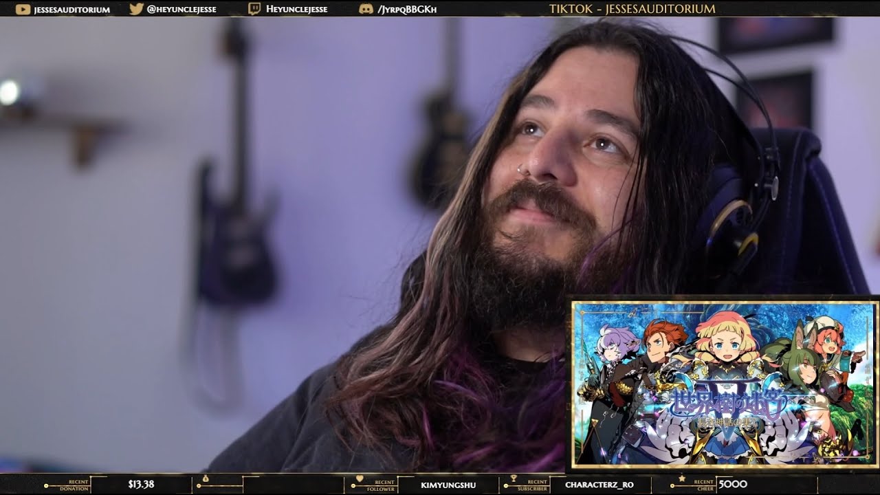 Etrian Odyssey V - Labyrinth III - Tomb (Graveyard of Darkness) | Reacting To Video Game Music!
