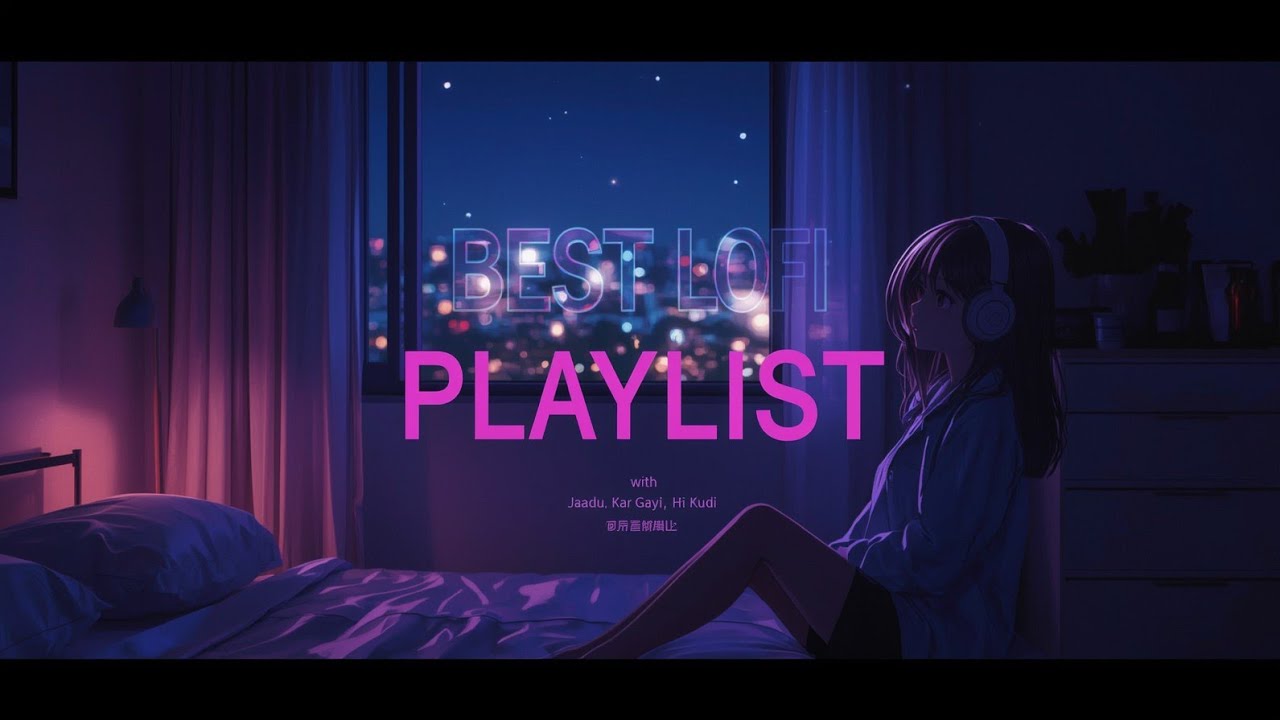 Best Lo-Fi Playlist | Jaadu Kar Gayi • Kudi Haseen • Akhiyaan Katil • Nazar • Sundar Naari
