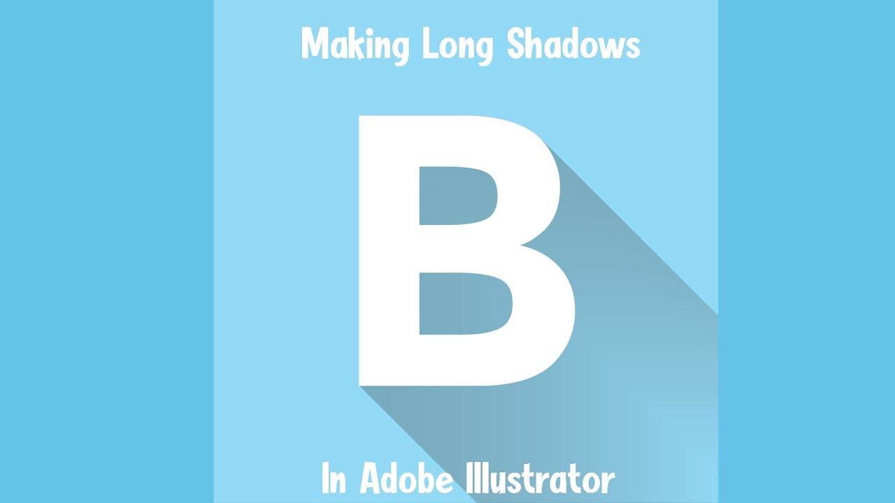 How To Make A Long Shadow In Adobe Illustrator