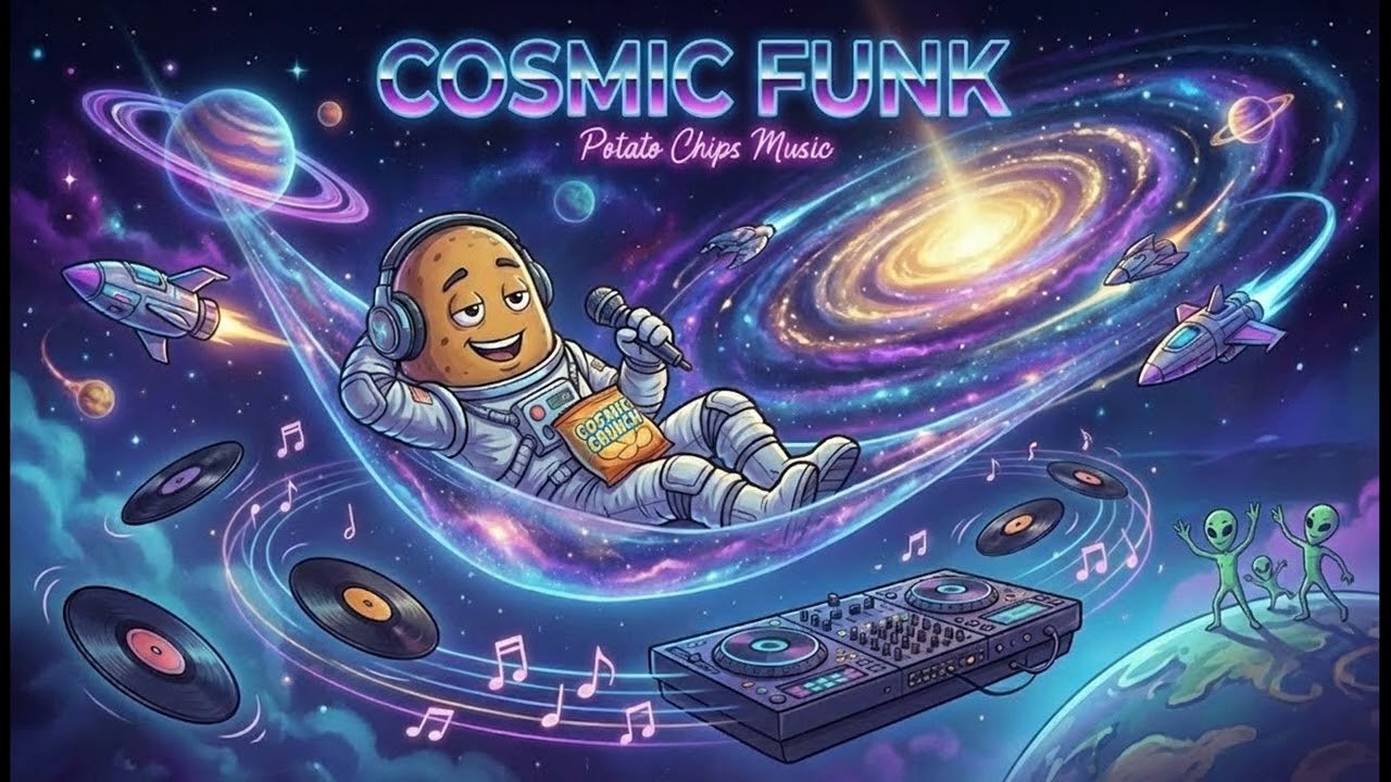 Galactic Groove: Cosmic Funk for Space-Age Focus & Creative Flow