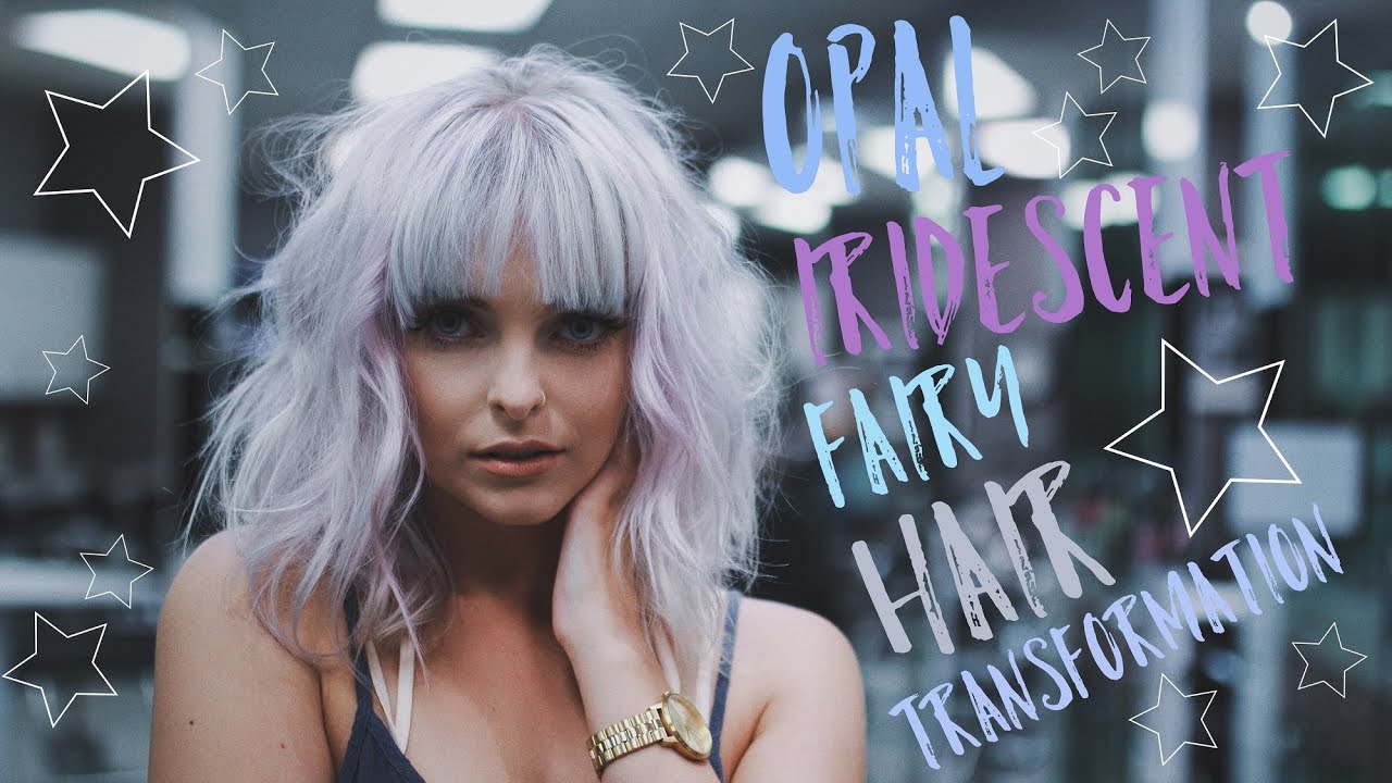 Opal Iridescent Fairy Hair Transformation