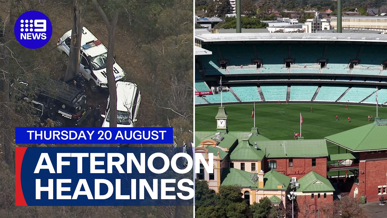 Missing bushwalker's body found; Sponsors pull support for Swan players | 9News Australia