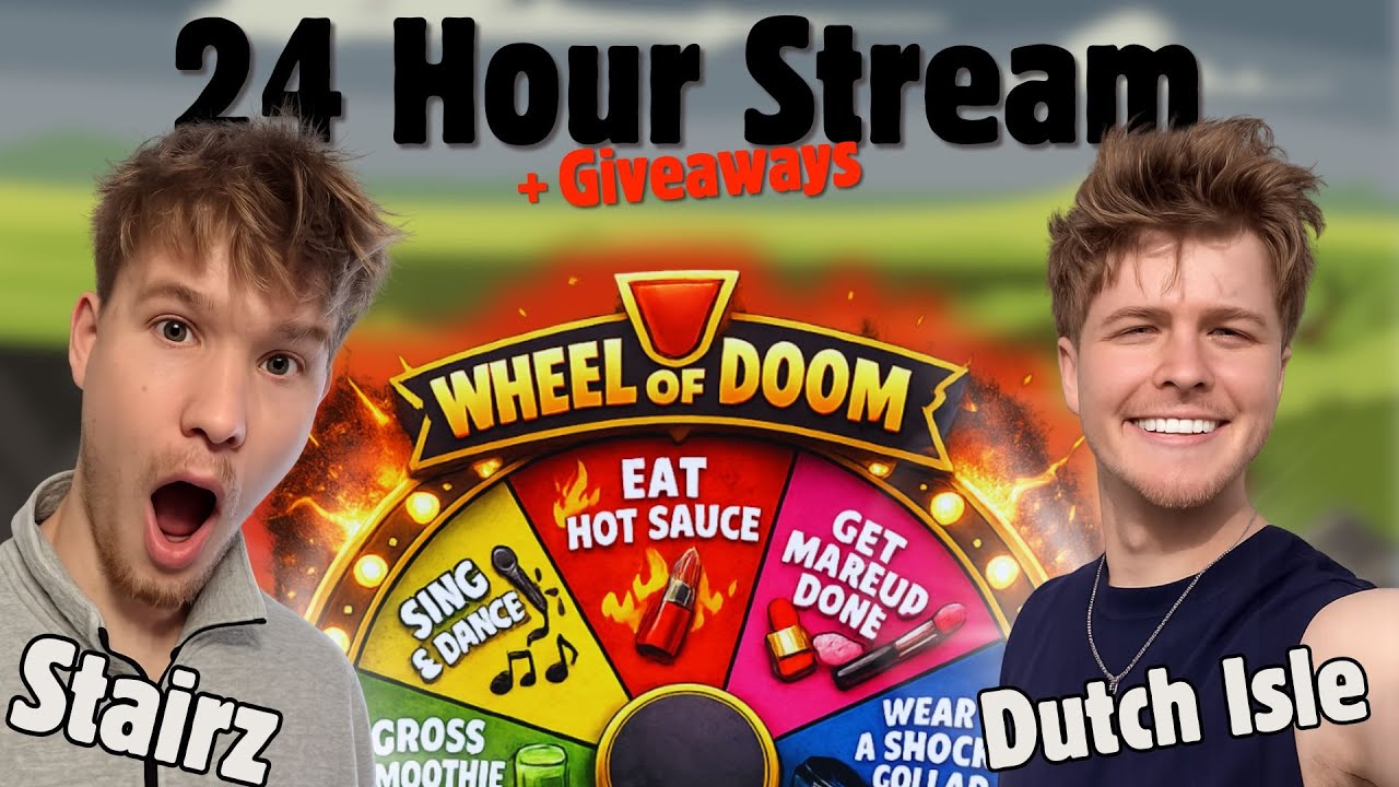24 Hours of Giveaways and Wheel of Punishments! (feat. @dutchisle) Goodgame Empire/Empire 4 Kingdoms