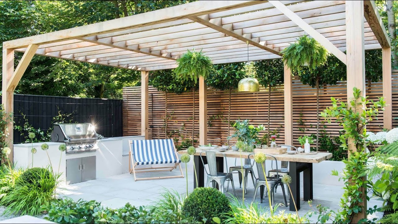 BEAUTIFUL! SHADE GARDEN DESIGN IDEAS | LOW LIGHT GARDEN SPACE AND SHADE LANDSCAPING IDEA WITH PLANTS