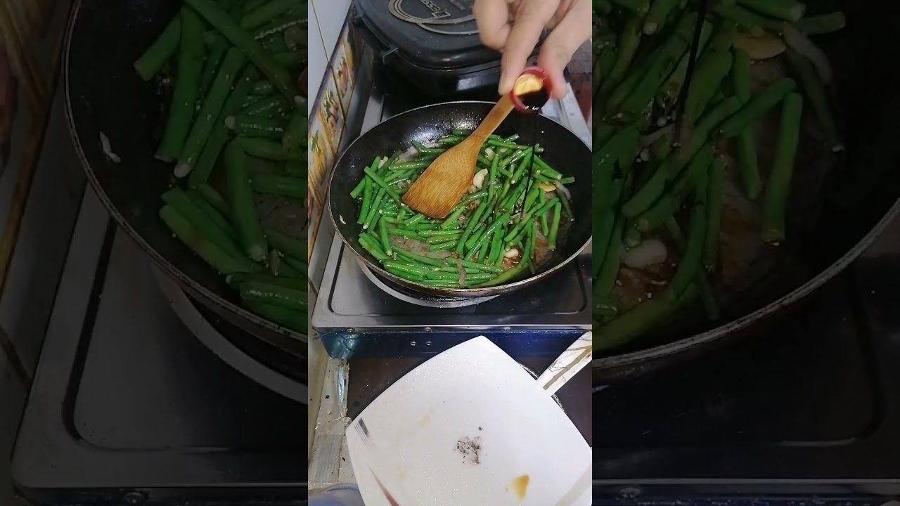 How To cook Adobong Sitaw #Shorts