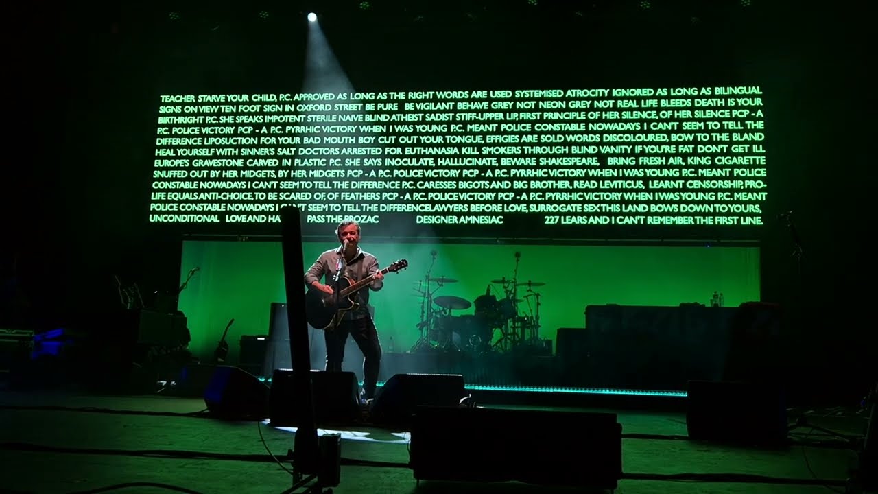 Manic Street Preachers - PCP Live at Manchester Apollo 02/05/2025 (+ Manchester riffs)