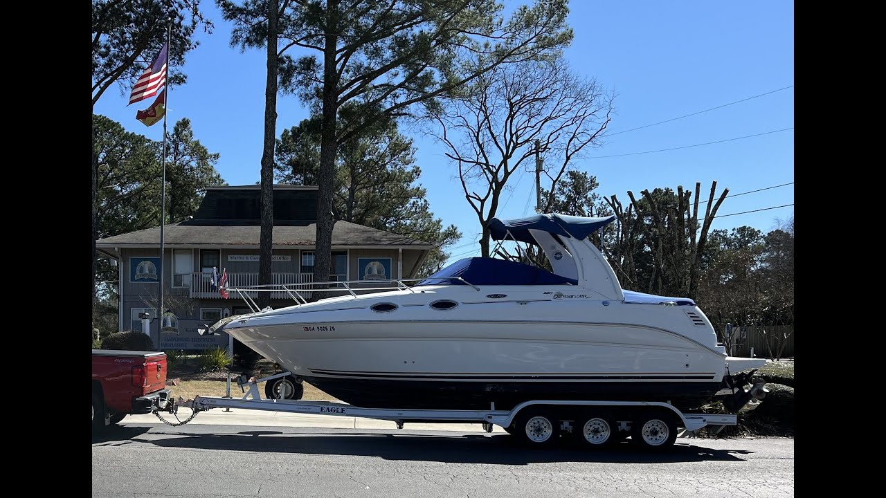 2003 Sea Ray 260 Sundancer SOLD; walk through and run