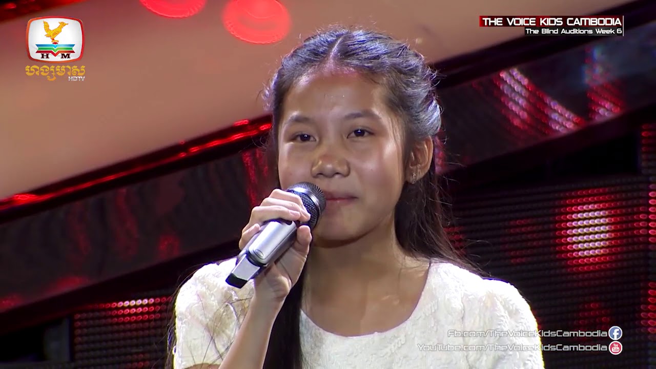 Ouk Sovannary - The Voice Kid Cambodia 2017