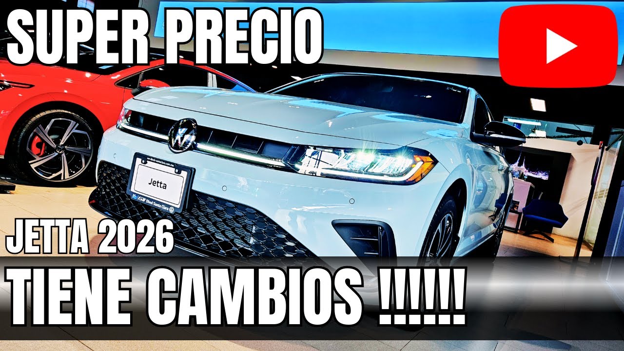 VOLKSWAGEN JETTA SPORTLINE 2026 - SUPER PRECIO ESPECIAL FINANCIADO RESEÑA FEBRERO SEDAN TURBO 150 HP