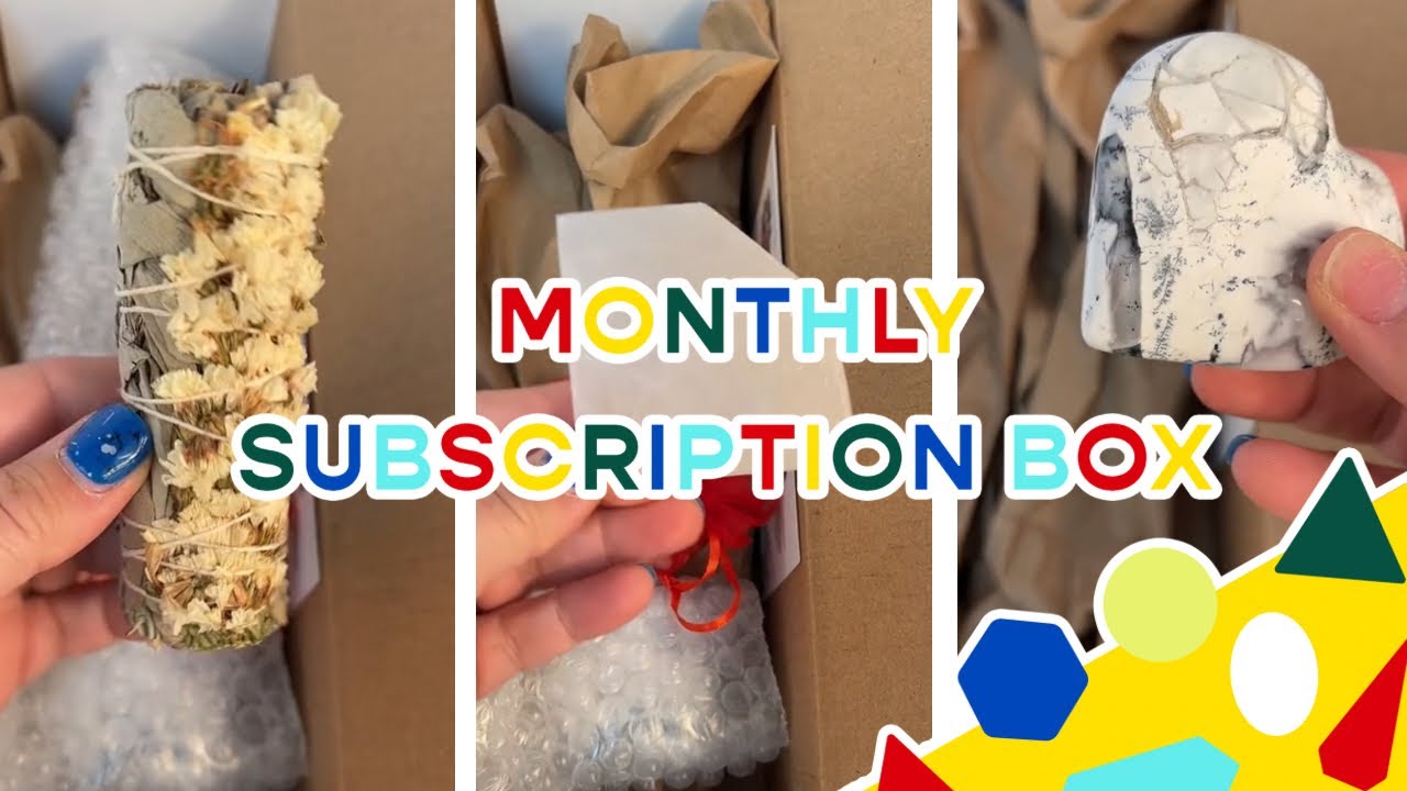 March Crystal Subscription Box!