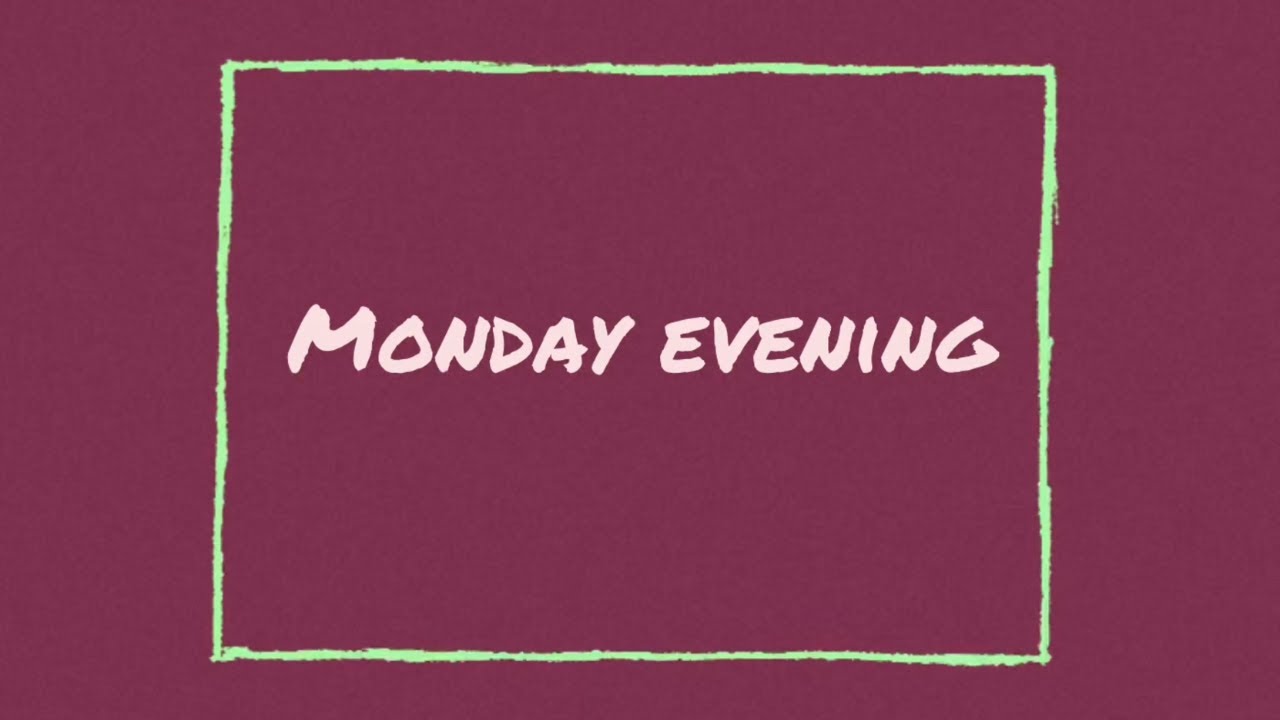 Monday Evening - Side Dish (Offical Lyric Video)
