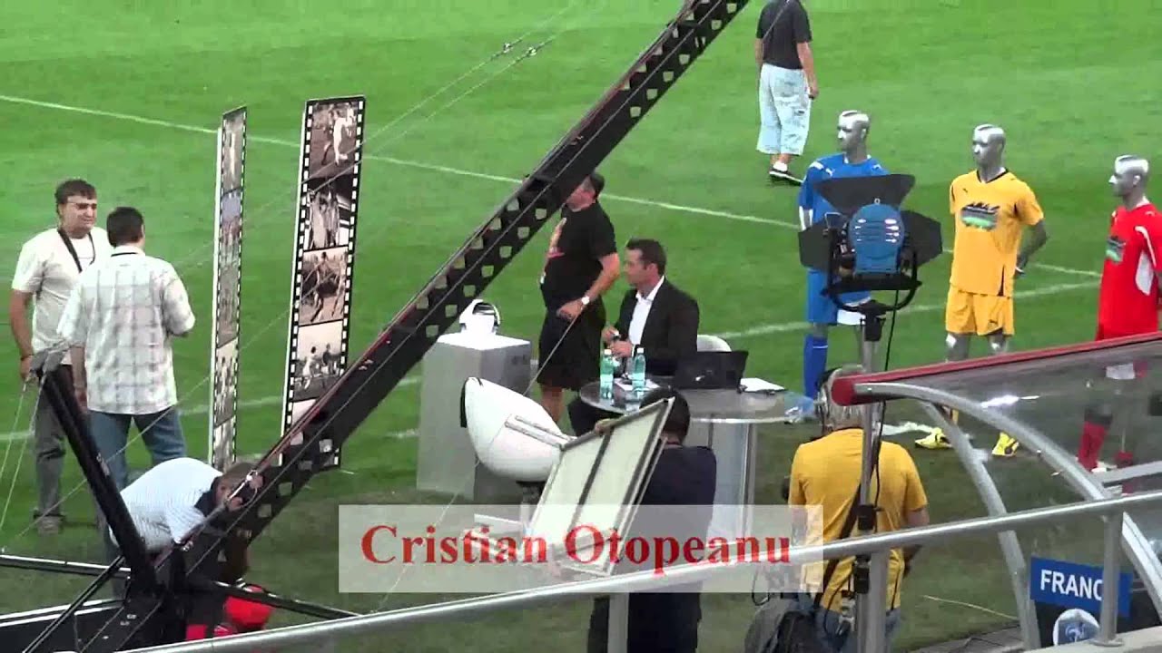 Marian Olaianos si Marius Mitran inainte de Replay (Romania - Franta)