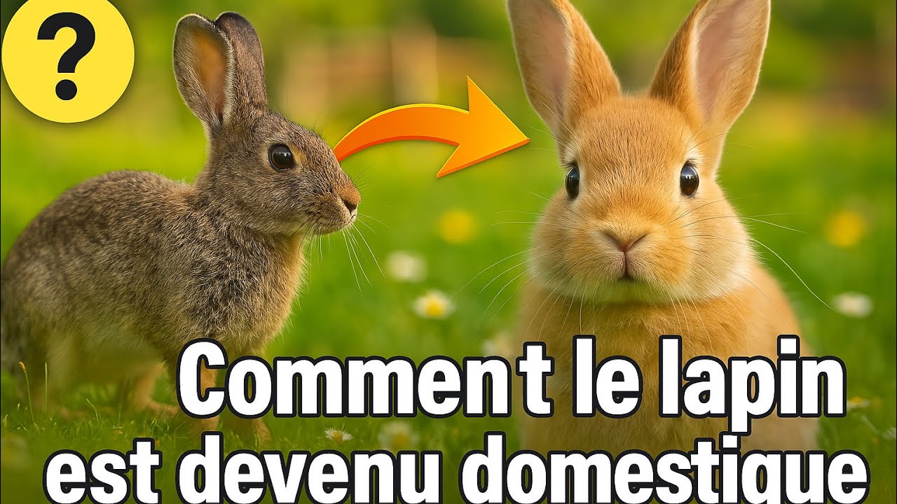 VOICI COMMENT LE LAPIN EST DEVENU DOMESTIQUE