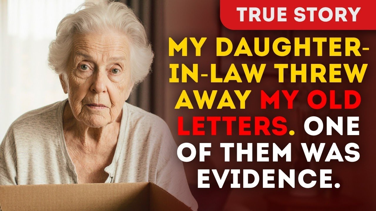 My Daughter-in-Law Threw Away My Old Letters. One Of Them Was Evidence.