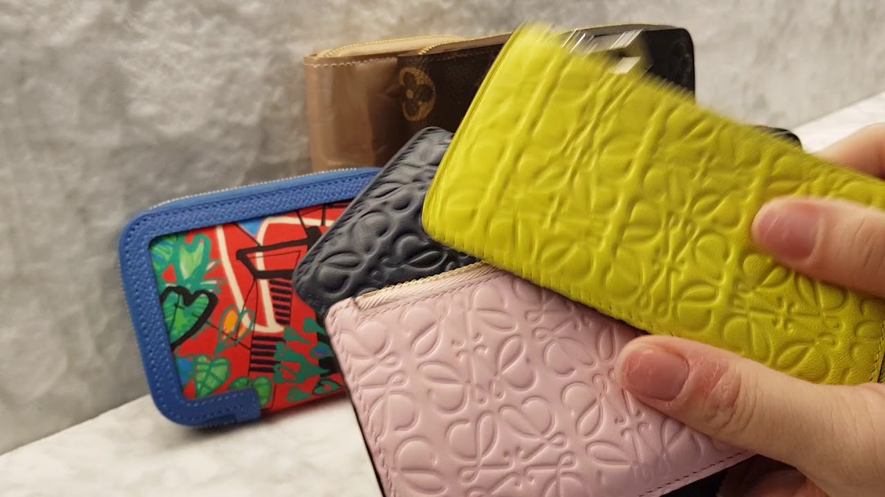 Zippy mini purse / wallets collection 🎀 LV . Chanel . Hermes . Loewe