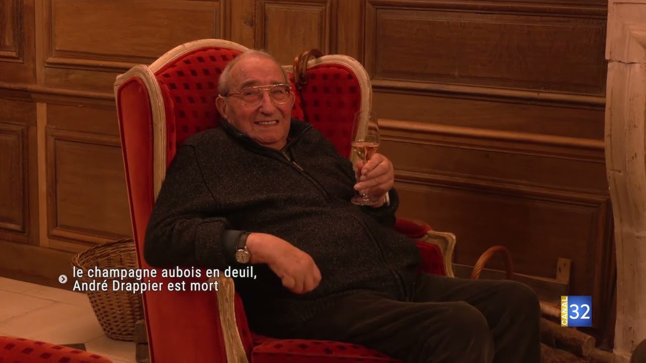 Décès d’André Drappier : le Champagne Aubois en deuil 🙏