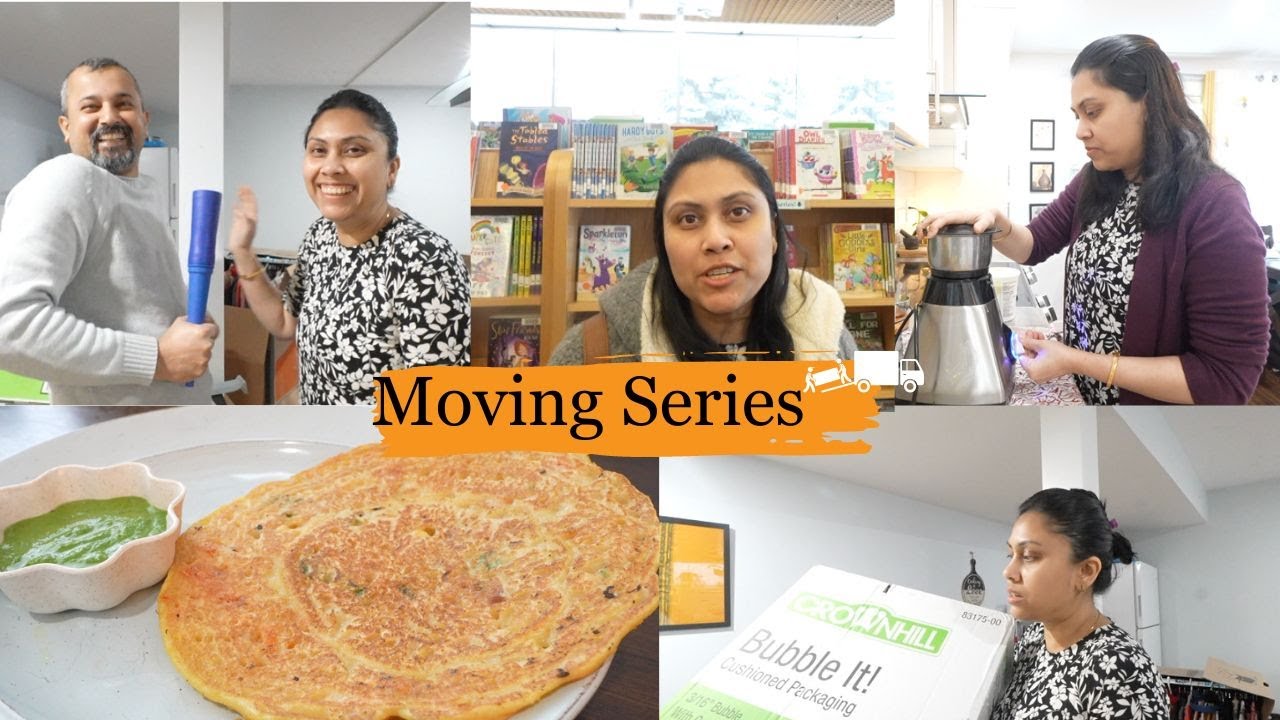 Moving Series - Saturday in my Life - Packing Tips - Healthy Breakfast - Library trip