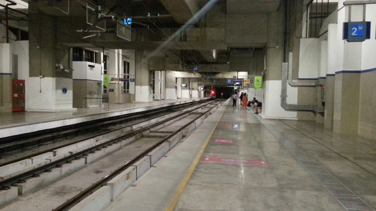 Chennai Metro - Alandur View