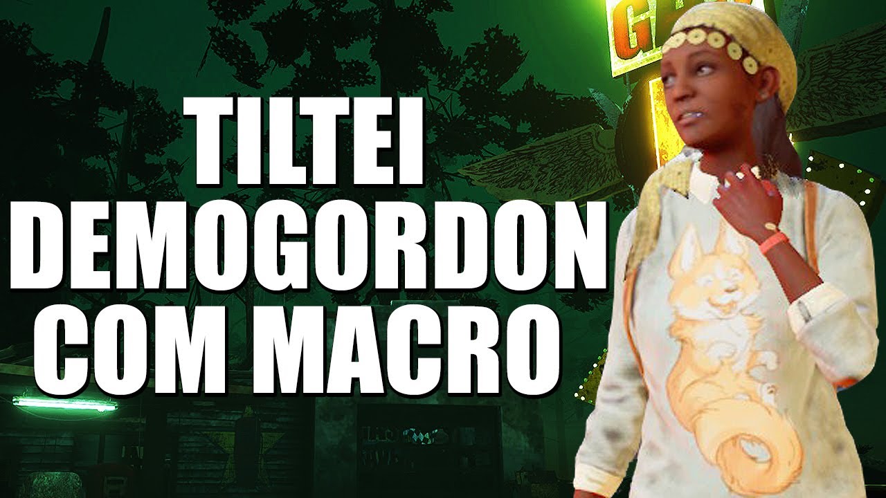 TILTEI O DEMOGORDON COM MACRO | Dead by Daylight