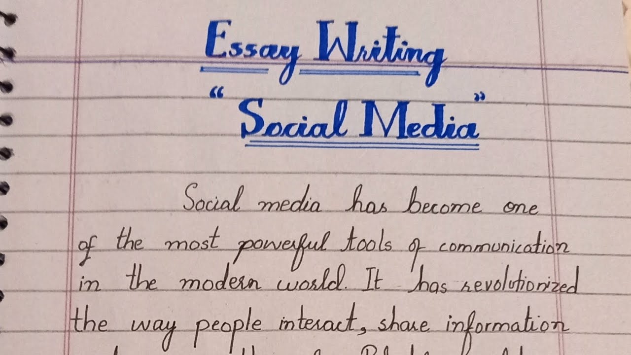 Essay on topic 