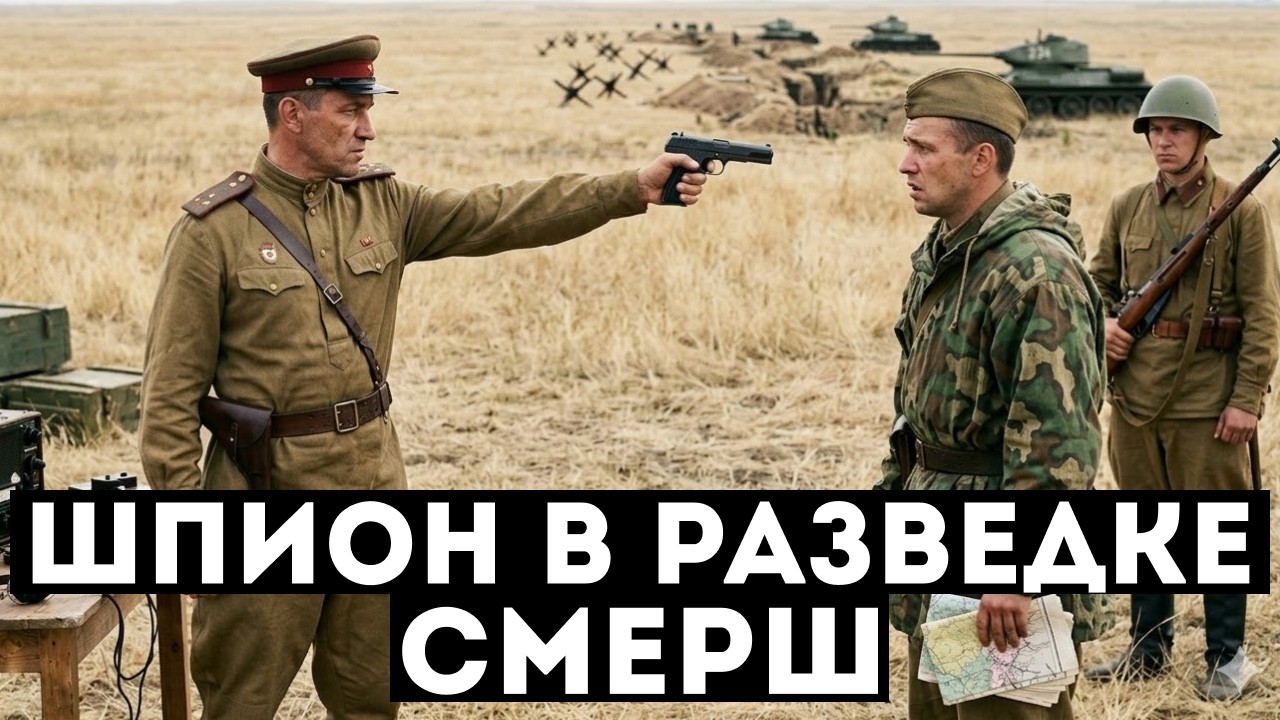 ПРЕДАТЕЛЬ В СОВЕТСКОЙ РАЗВЕДКЕ! ОПЕРАЦИЯ СМЕРШ против агента Абвера