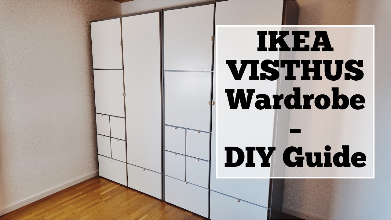 Гардероб VISTHUS – Руководство своими руками #diy #ikea #Visthus