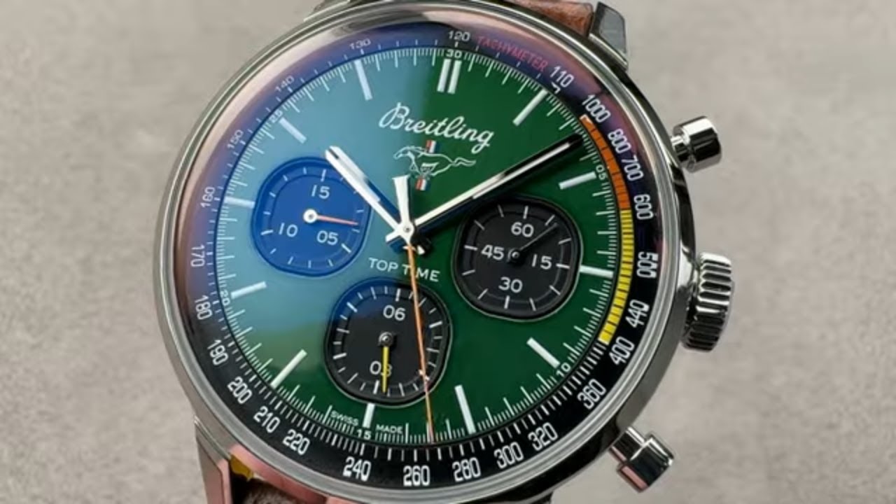 Breitling Top Time Ford Mustang Chronograph (A253101A1L1X1) Hands-On Watch Review