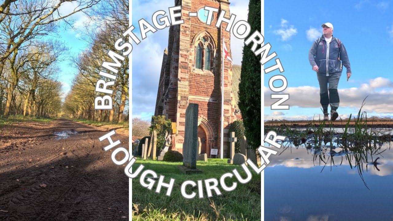 Wirral Walks - Brimstage to Thornton Hough Circular