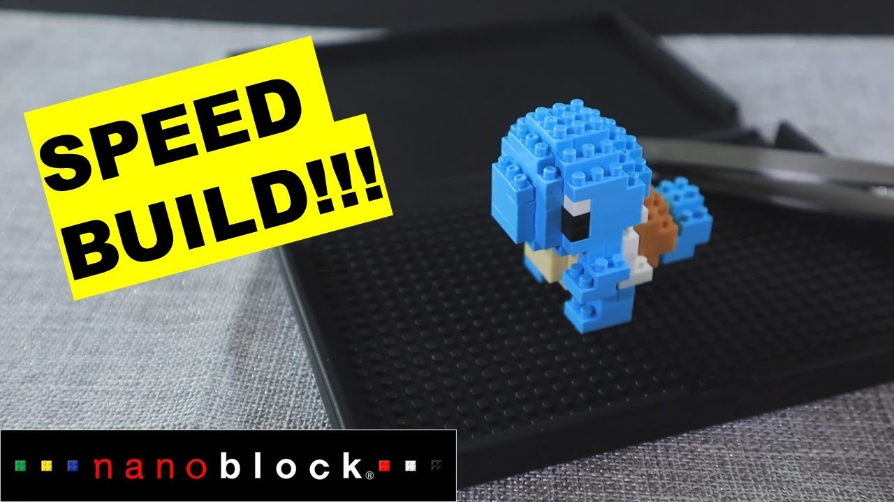 Pok&eacute;mon Nanoblock Squirtle Speed Build (NBPM_004)