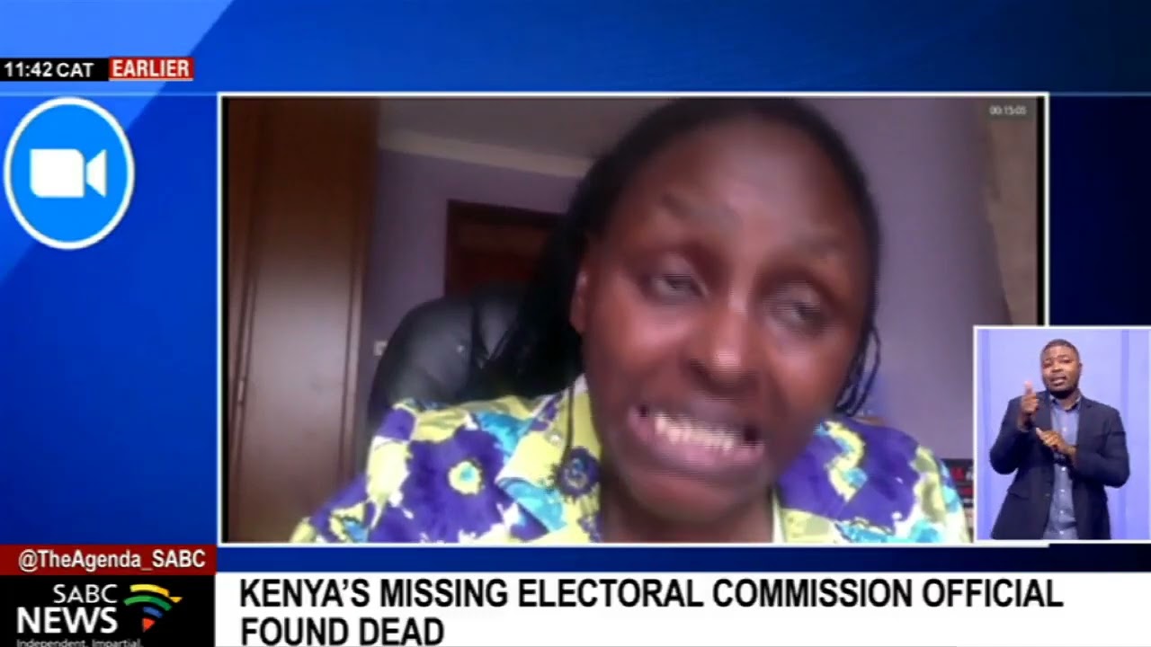 Kenyan police confirm missing electoral commission official found dead