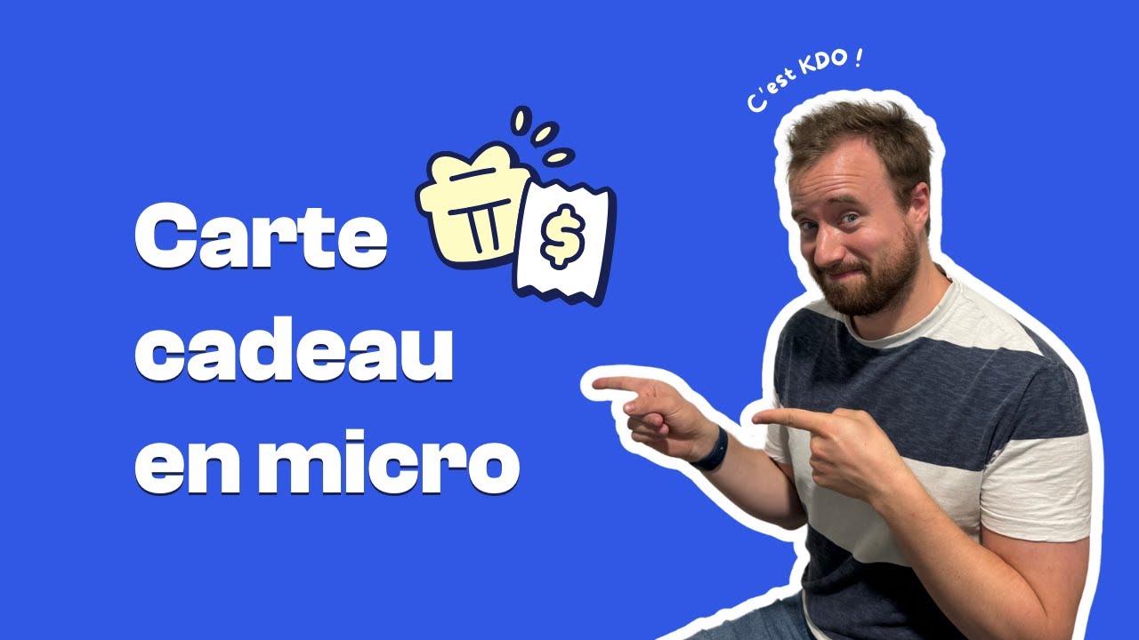 Comment g&eacute;rer les cartes cadeaux en micro-entreprise ?