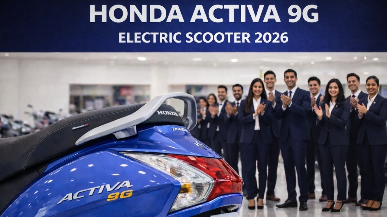 Honda Activa 9G Electric 2026 😱 280KM Range! Petrol Scooters Ka Game Khatam? Full Details