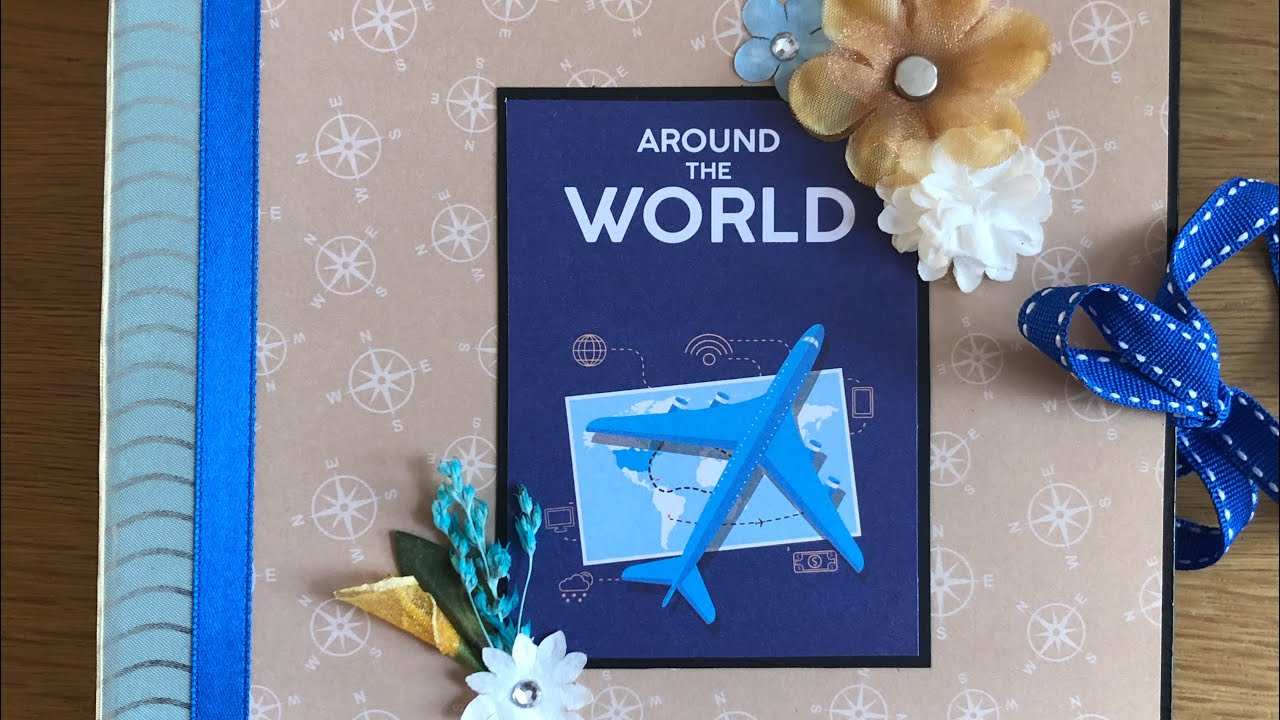 Mini-album Let the adventure begin | Craft Sensations | 100% Action