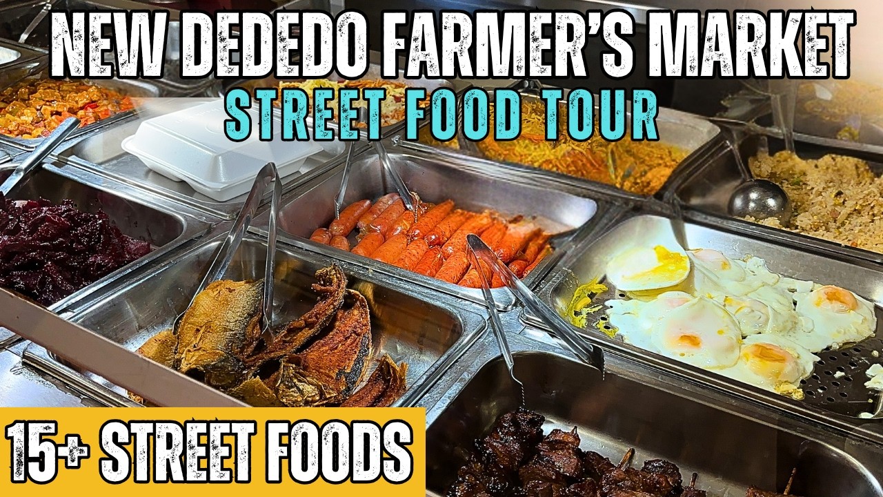 ULTIMATE Dededo Farmer’s Market Food Tour 2025: 15+ MUST TRY Street Foods in Guam