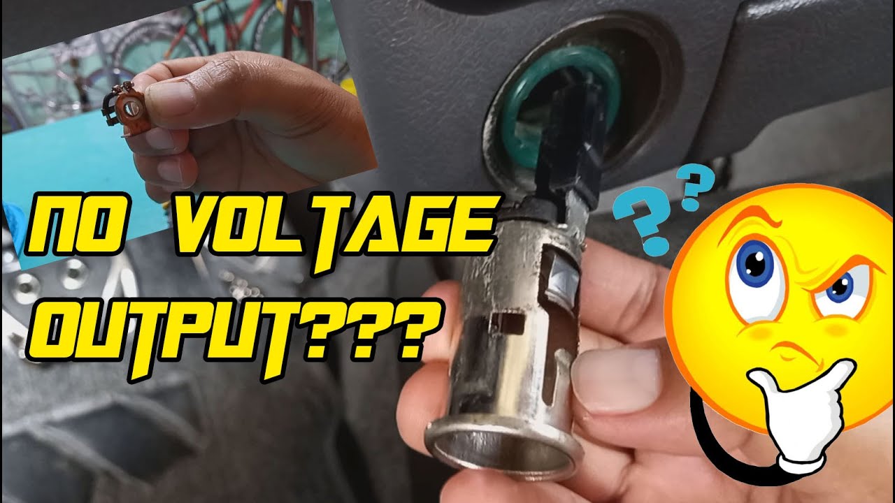 How to Fix Car Cigarette Lighter Socket No Voltage Output |  Muntik na Masunog KIA pride natin