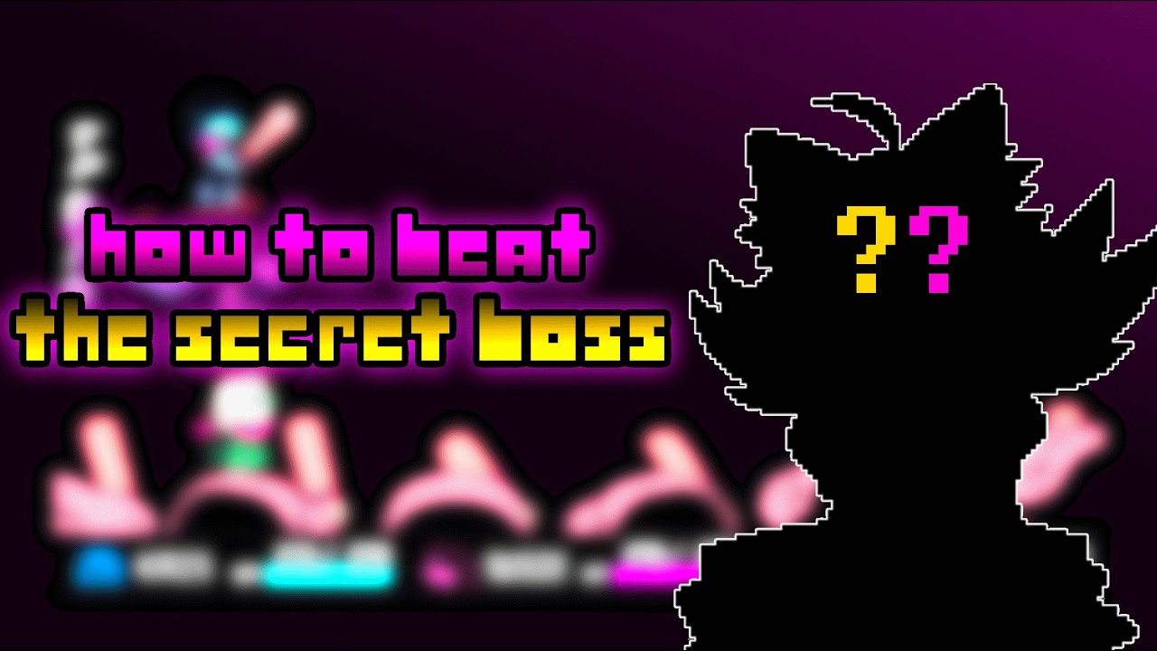DELTARUNE CHAPTER 5 - How to Beat the Secret Boss