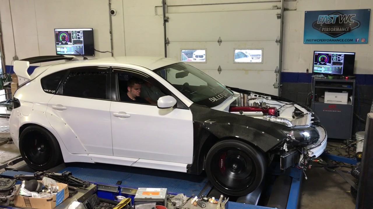 Billetworkz RB26 Swapped WRX Dyno Pull