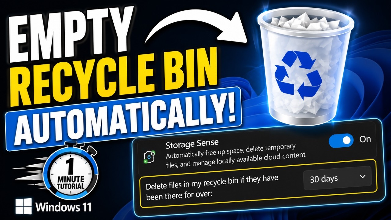 Empty Recycle Bin Automatically