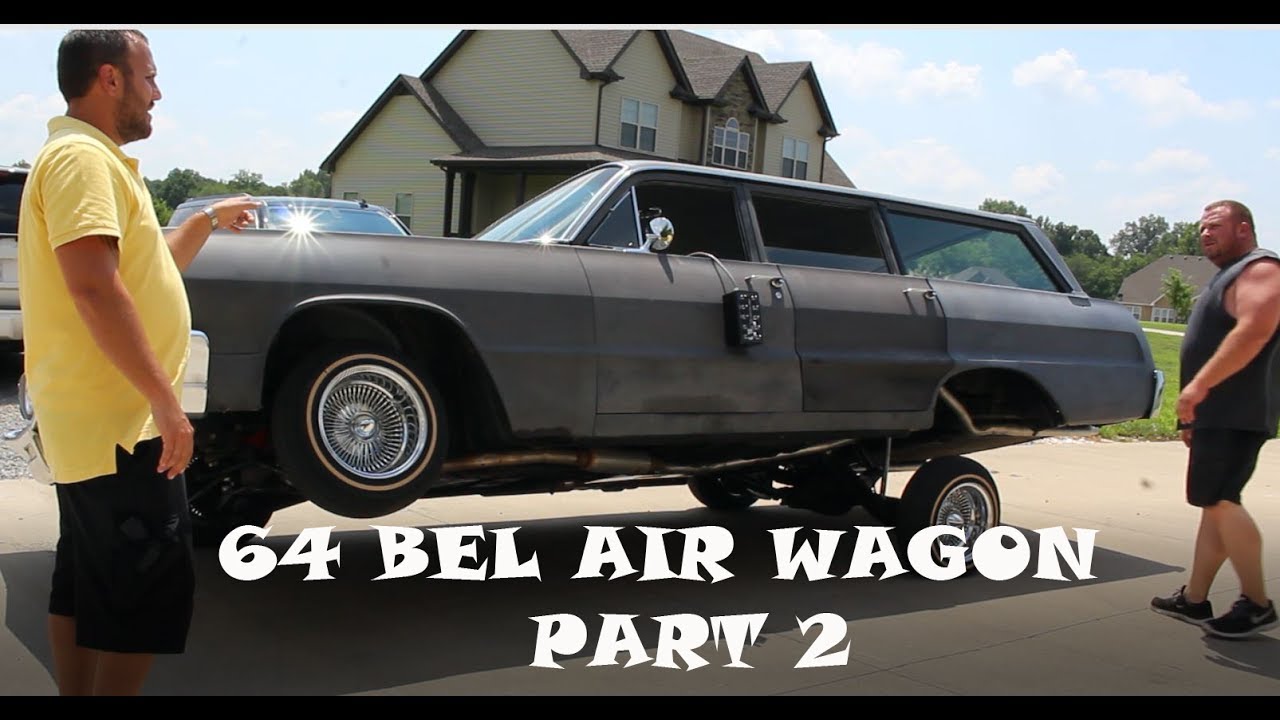 64 Bel Air Wagon Build Lowrider Hydraulics Part 2