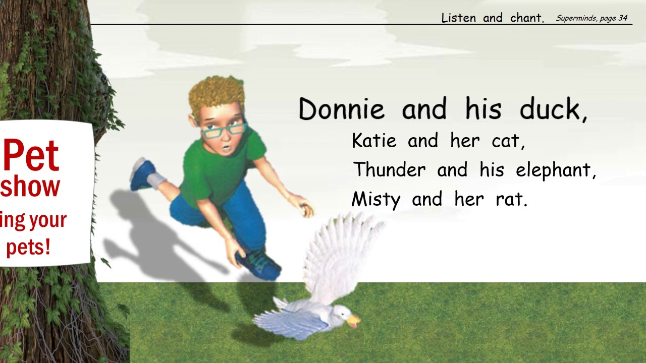Pet Show. Super Minds. page 34