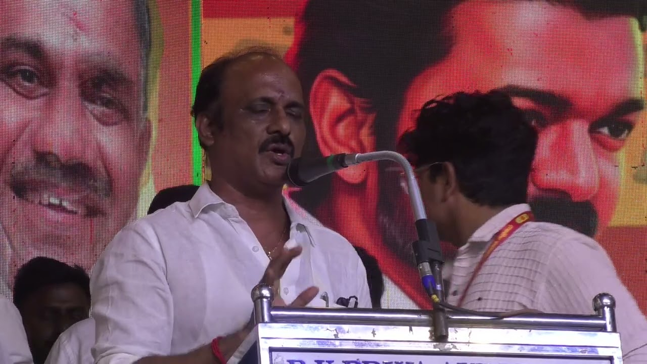 Rajmohan சென்னை பெரம்பூரில் தவெக சார்பில் மாபெரும் பொதுக்கூட்டம் | TVKVijay | Chennai