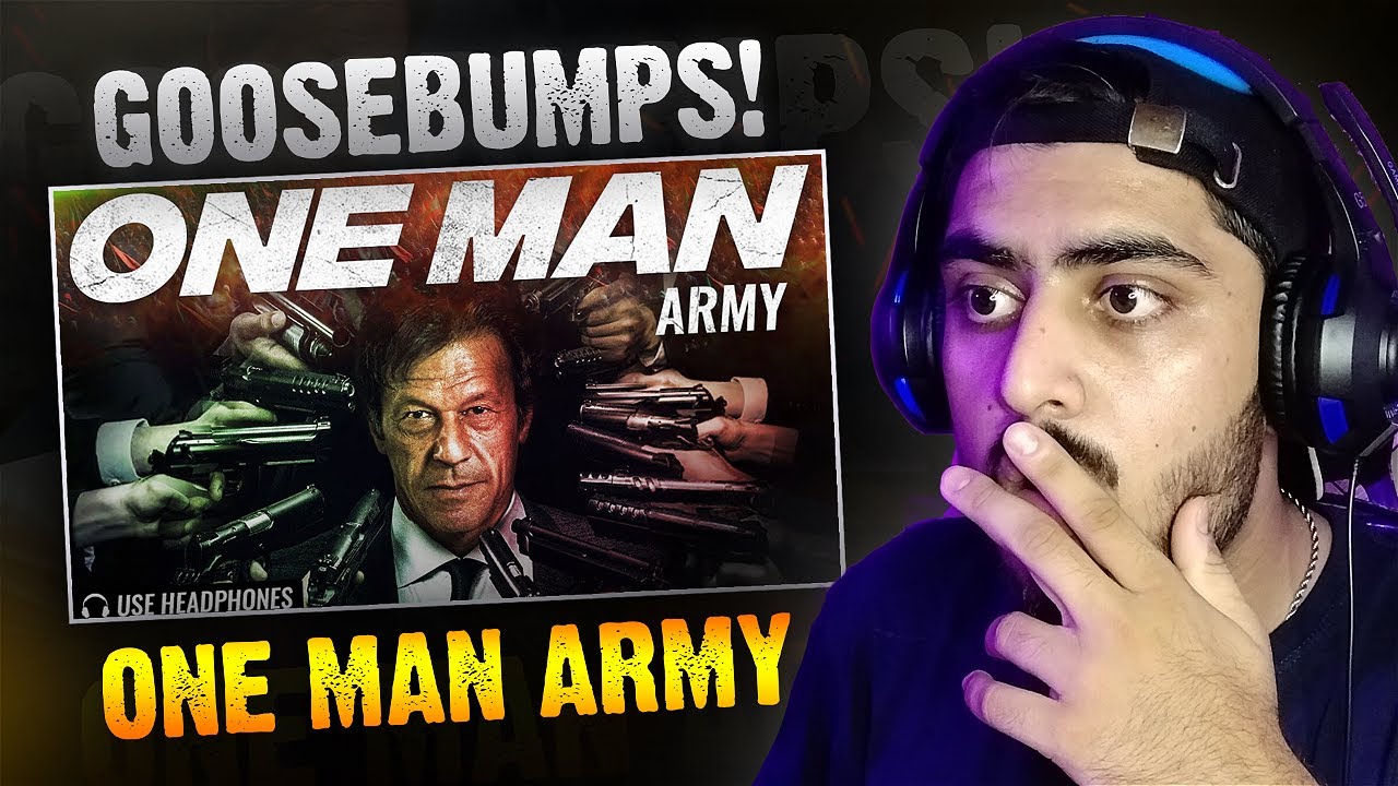 Reacting On ONE MAN ARMY | Imran Khan Tribute | Goosebumps!!!
