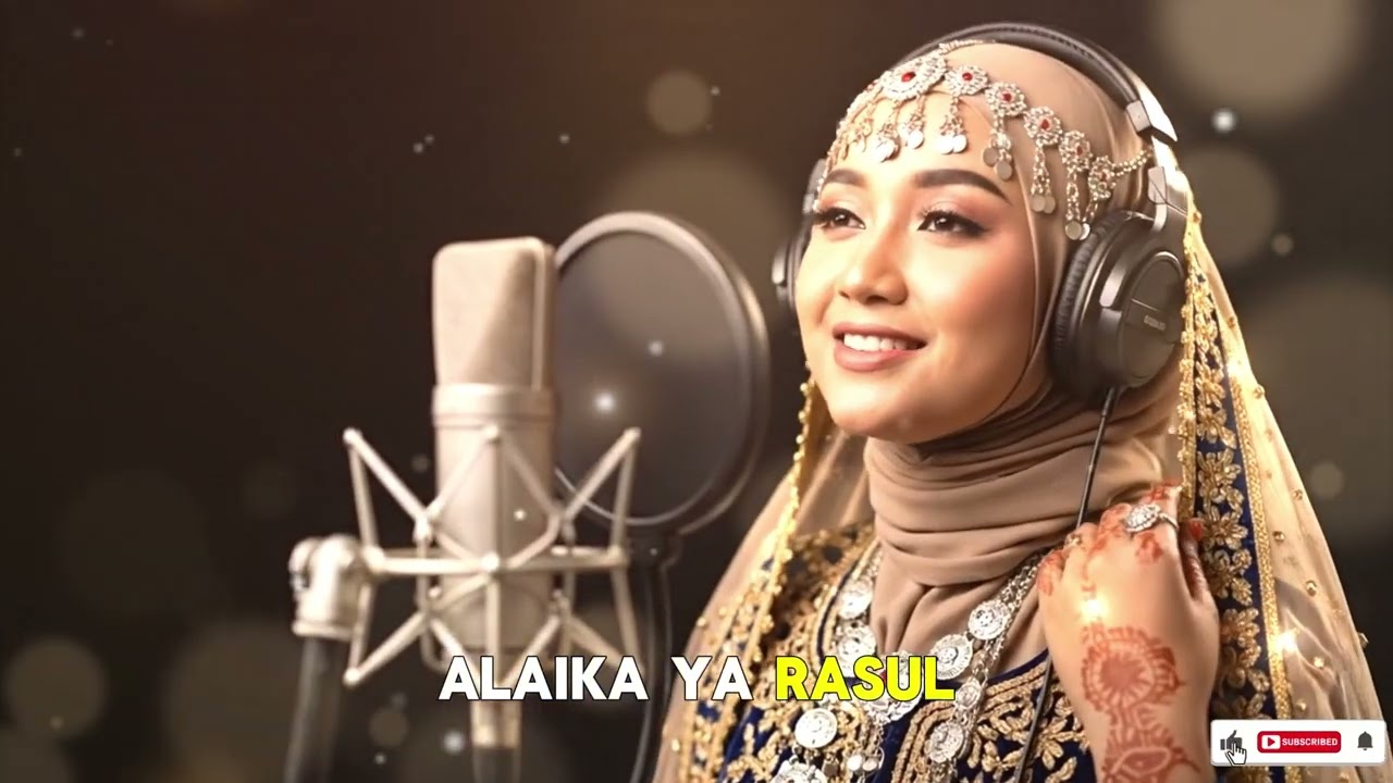 Maher Zain - Ya Nabi Salam Alayka (Arabic) Karaoke Versi Musik Arab 🌙✨ Sholawat Mendunia