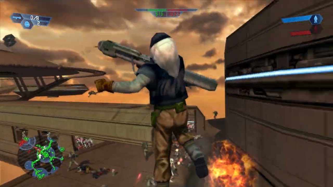 Star Wars Battlefront (2004) - Bespin: Platforms but it's 200v200 gameplay Rebels