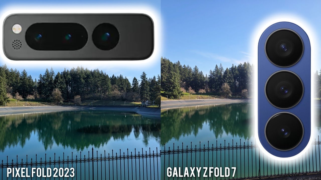 Google Pixel Fold 2023 vs Galaxy Z Fold 7 Camera Comparison in 2026