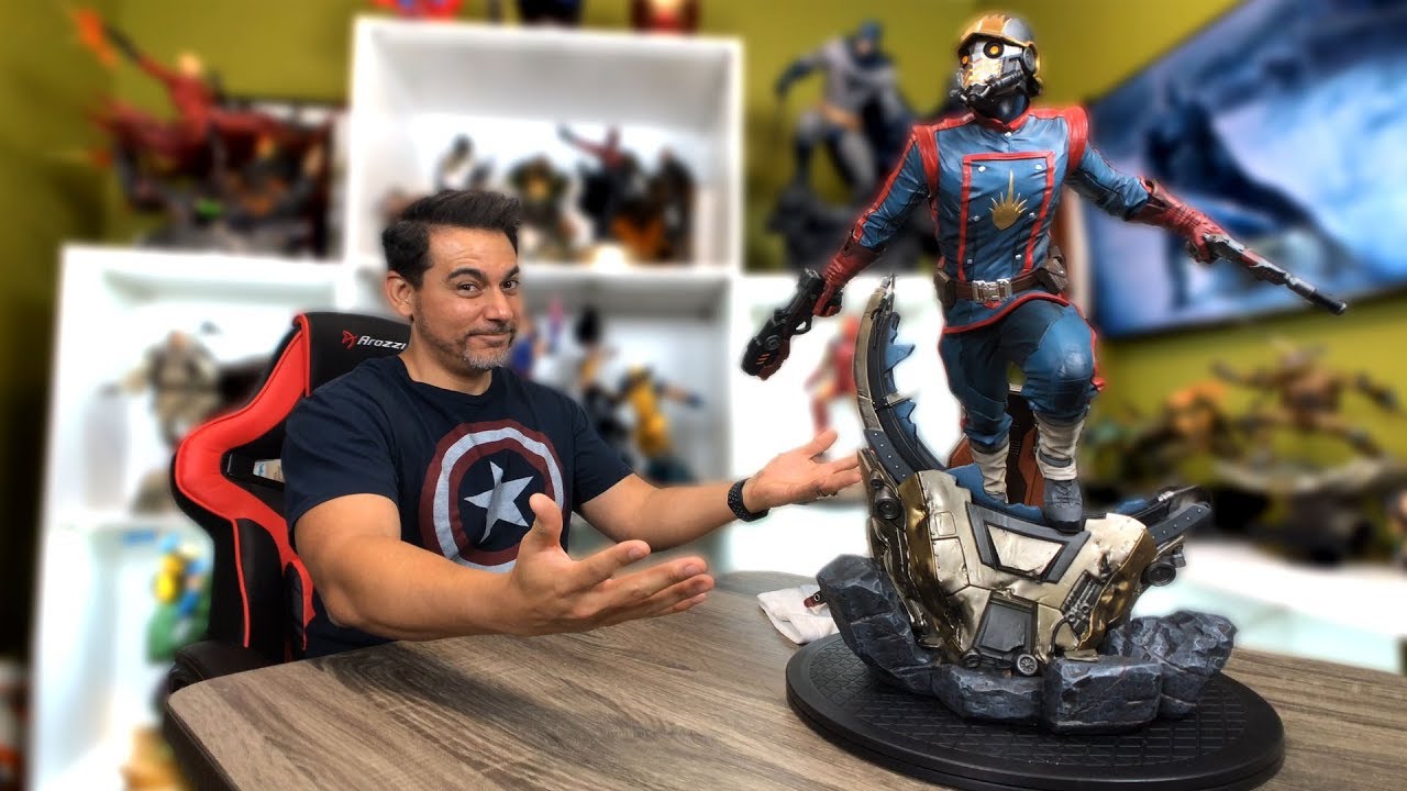 UNBOXING XM STUDIOS STAR-LORD STATUE Guardians of the Galaxy