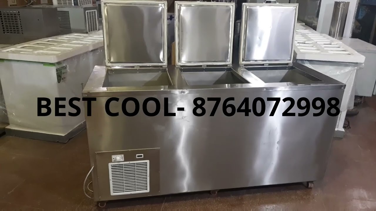 Stainless Steel Deep Freezer