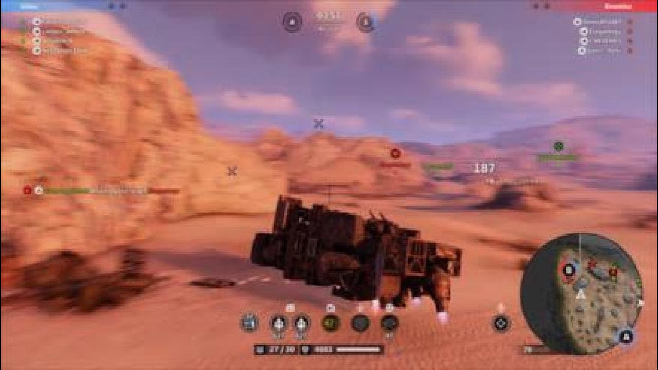 Crossout Clan Wars (SN4K vs UA)+(RESET)