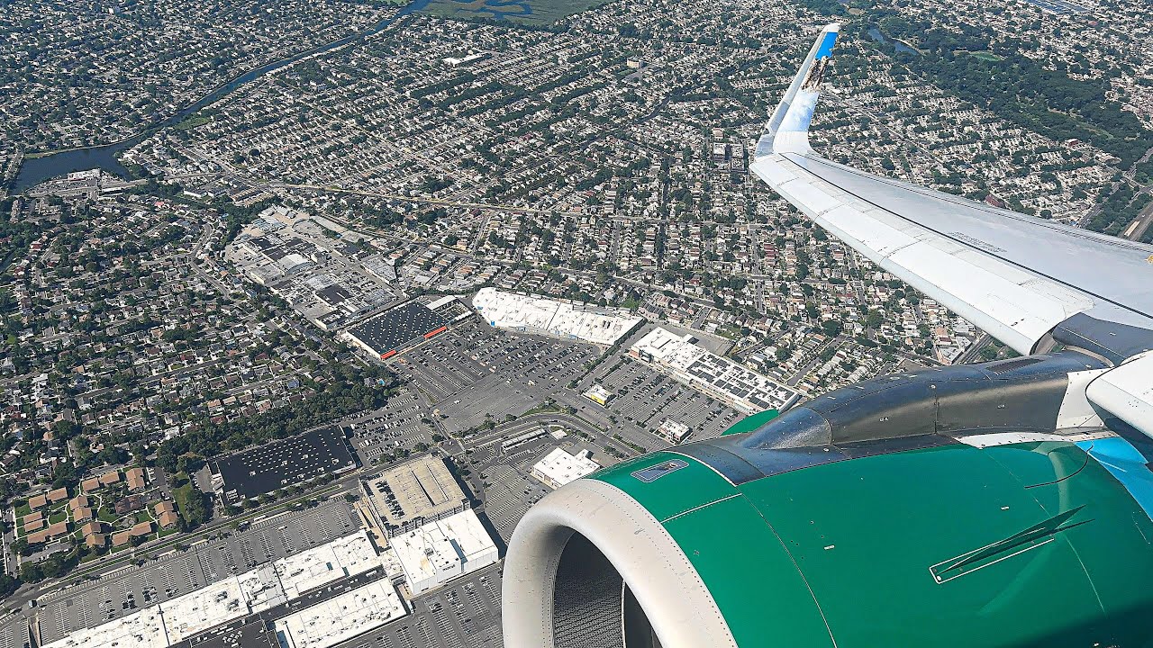 4K | Frontier Airbus A320 NEO Hot Takeoff From New York John F Kennedy International Airport