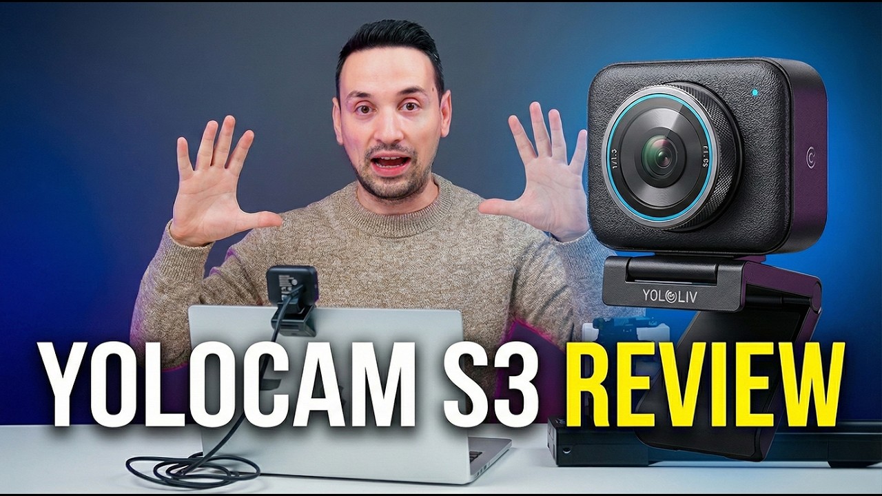 Обзор YoloLiv YoloCam S3: 4K-сенсор, тест съемки при слабом освещении и кадрировании со скоростью...